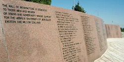 Wall of Benefactors